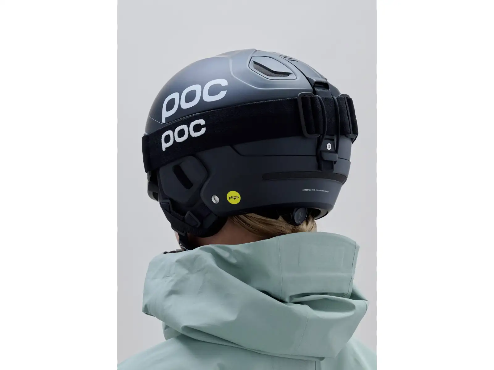 POC Nexal Mid Skibrille Uranium Black/Partly Sunny Orange