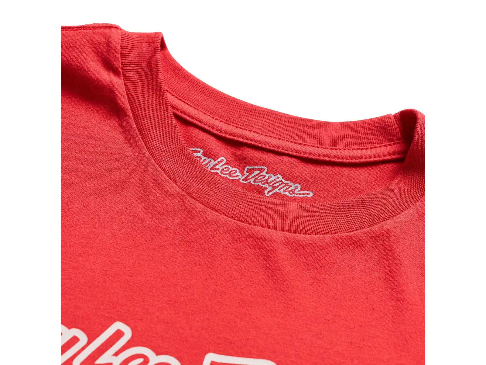Troy Lee Designs Signature Herren T-Shirt Kurzarm Scarlet glo