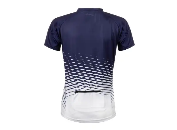 Force Angle MTB Damen Radtrikot Kurzarm Weiß/Blau