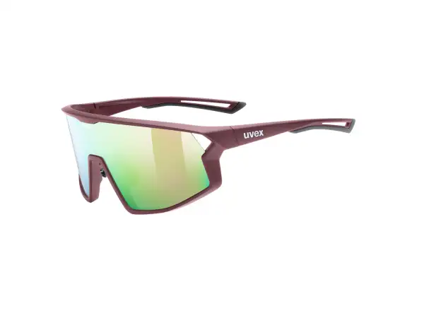 Uvex Skyryse Sonnenbrille Burgundy Matt/Mirror Rose