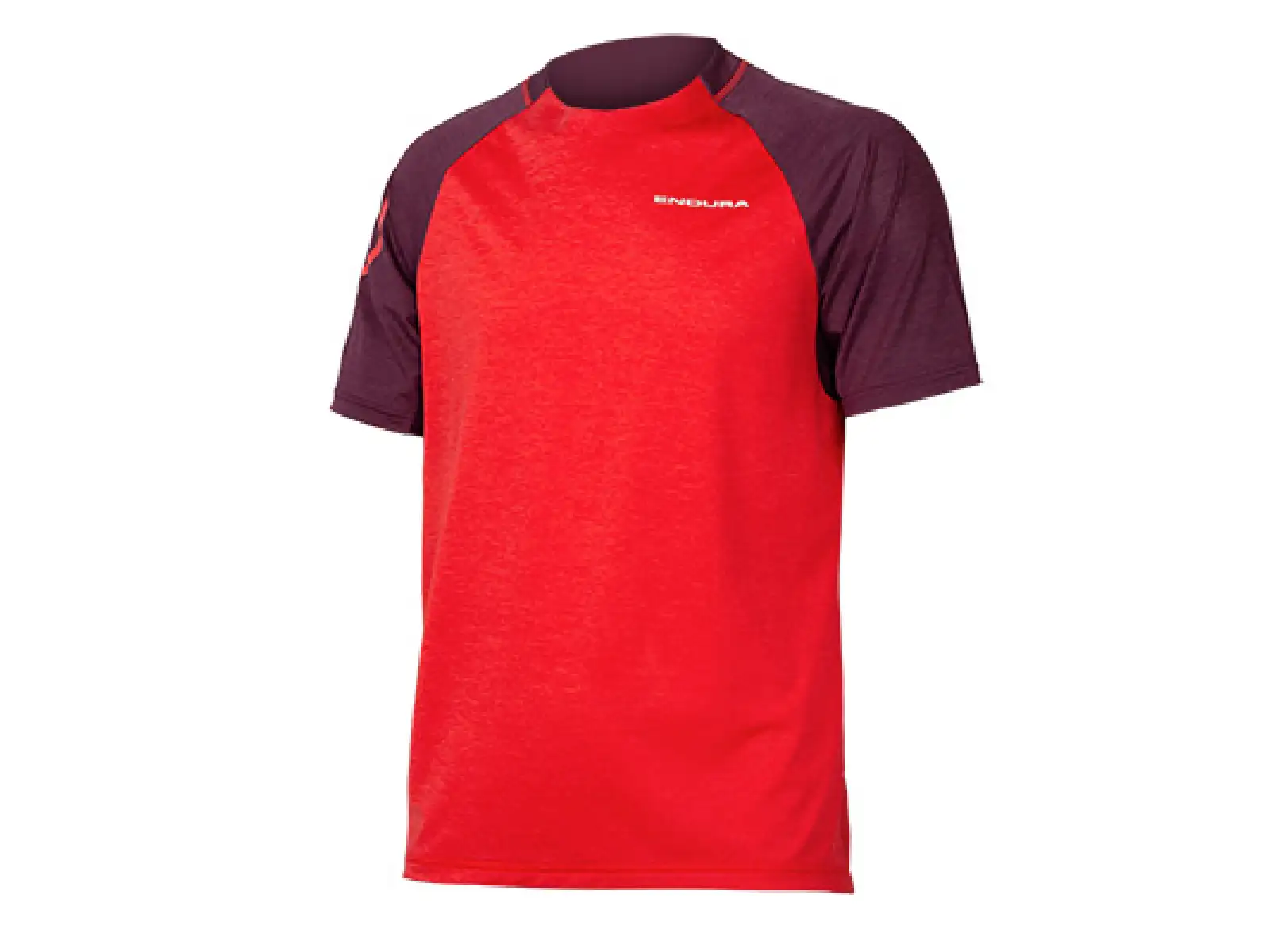 Endura SingleTrack Herrentrikot kurzarm Granatapfel