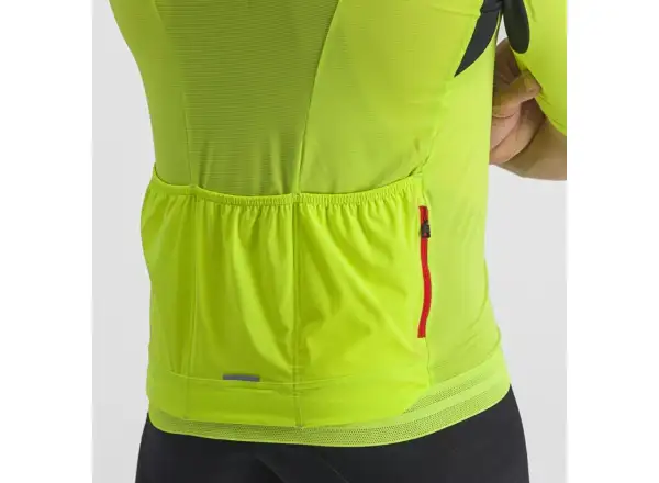 Castelli Superleggera 3 Herren-Trikot kurzarm Electric Lime