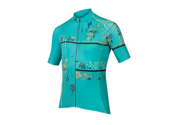 Endura Outdoor Trail Herren Kurzarmtrikot aqua
