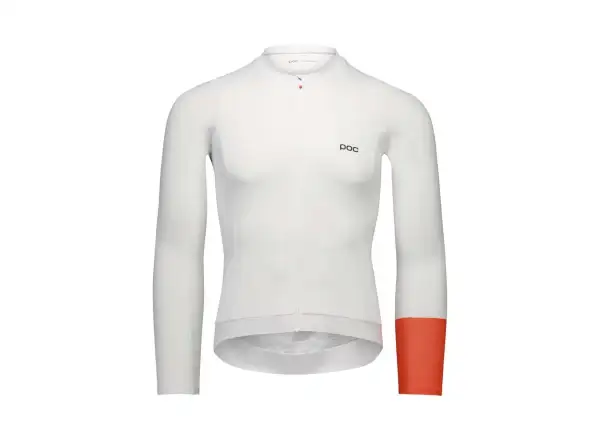 POC Cadence Herren-Trikot Langarm Hydrogen White
