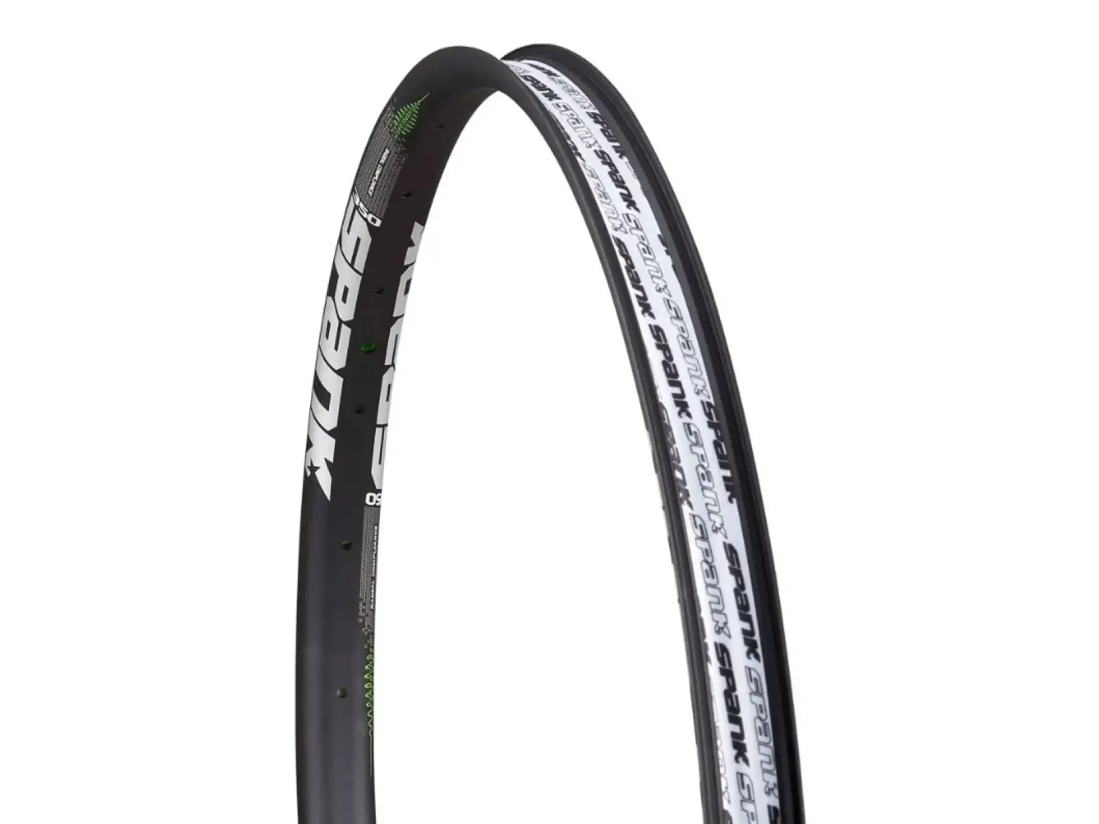 Spank 350 Vibrocore 27,5" MTB-Felge mit 32 Löchern in Schwarz.