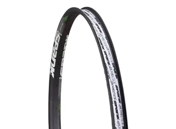 Spank 350 Vibrocore 27,5" MTB-Felge mit 32 Löchern in Schwarz.