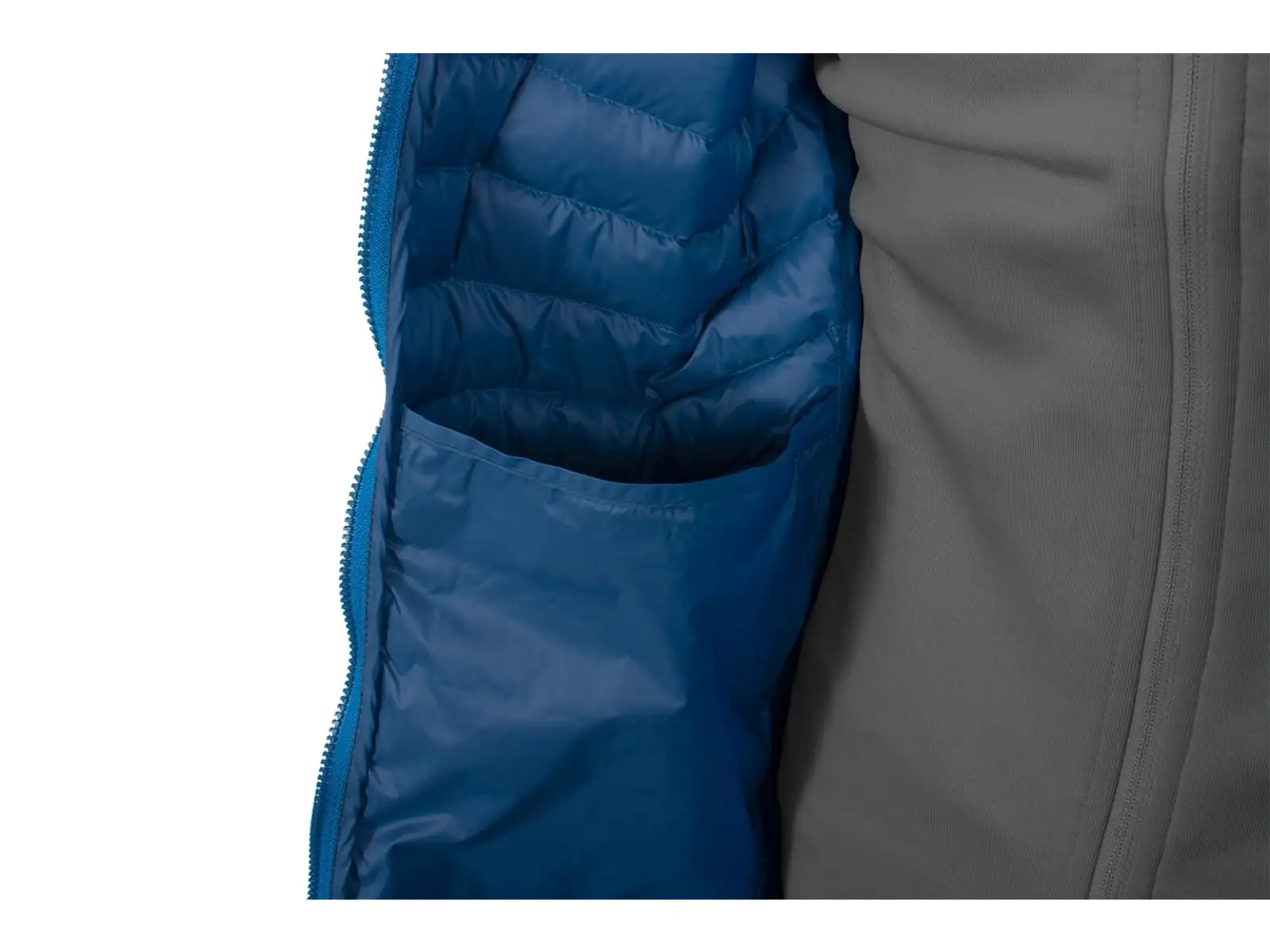 Acepac Micron Herren Daunenjacke Blau