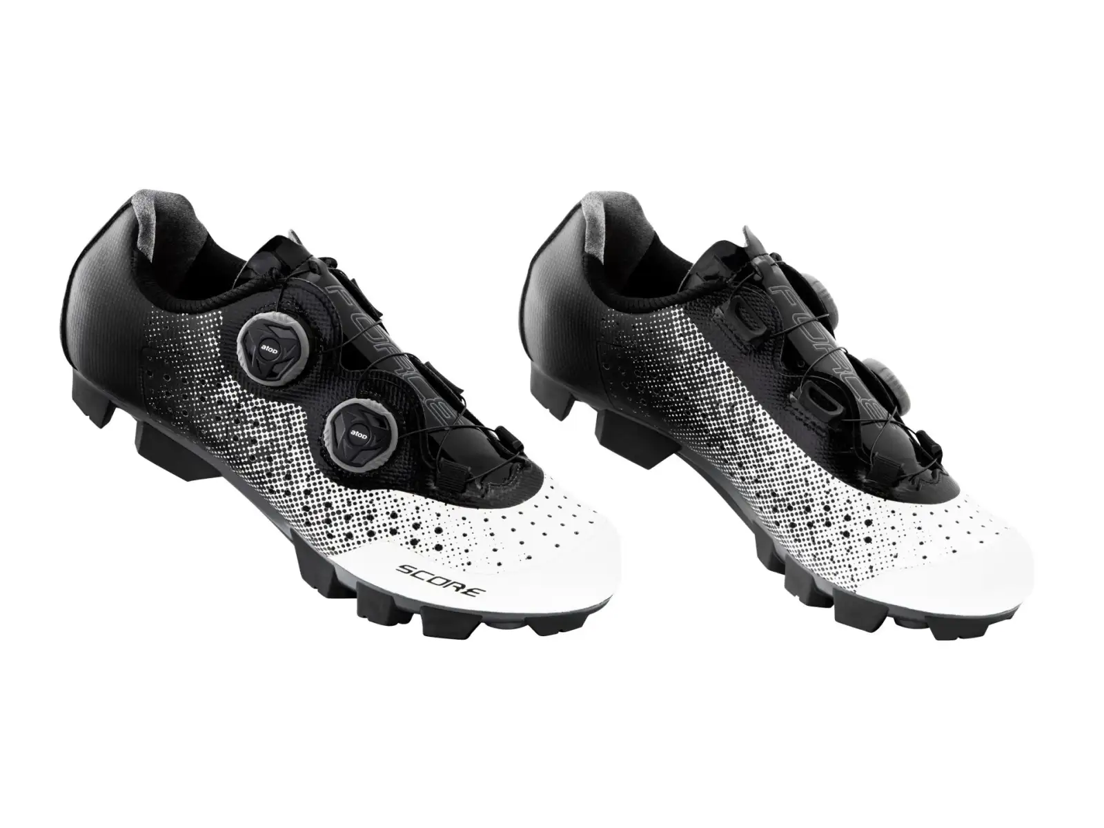 Force Score MTB Herren Fahrradschuhe weiß/schwarz