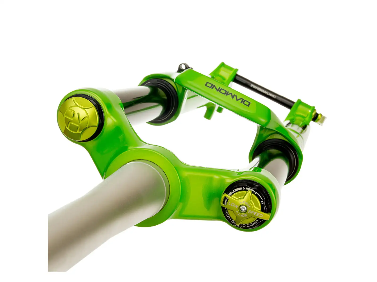 DVO Diamond D1 Boost 29" 160 mm Grüne gefederte Gabel 44mm Versatz