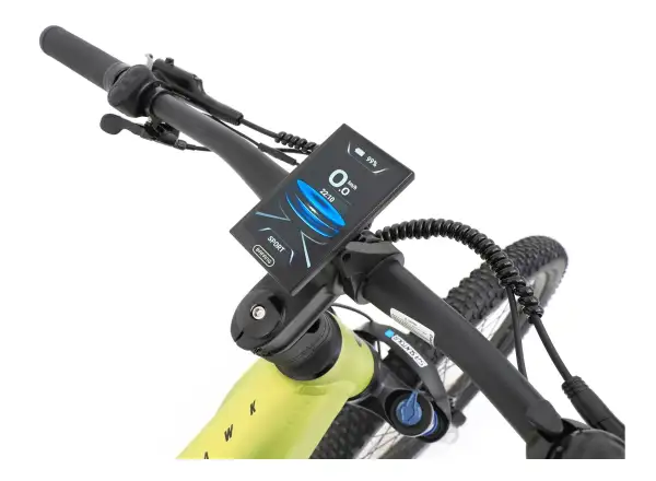Apache Hawk 1 MX 720 Wh E-Mountainbike fluo gelb