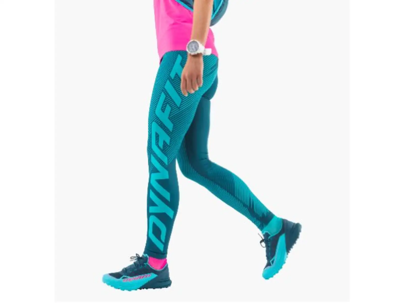 Dynafit Ultra 50 Damen-Laufschuhe Silvretta Petrol