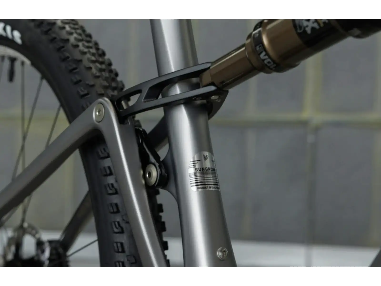 Ibis Exie US GX AXS T-Type vollgefedertes Mountainbike Metal Silver