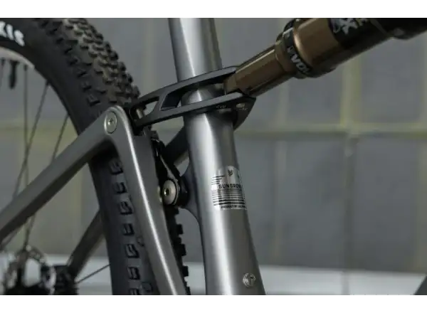 Ibis Exie US GX AXS T-Type vollgefedertes Mountainbike Metal Silver