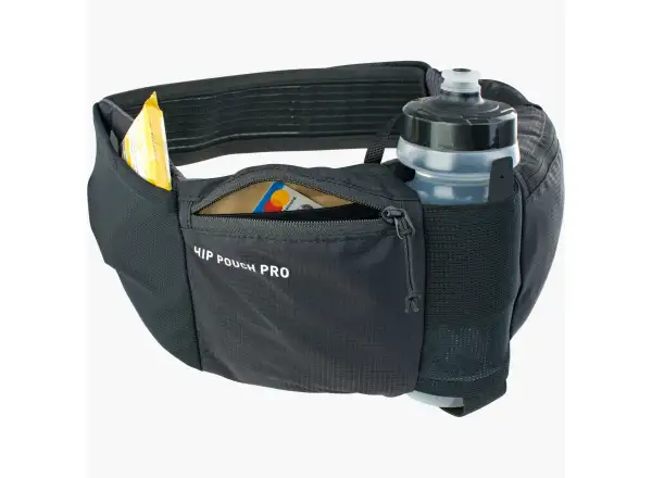 Evoc Hip Pouch Pro Hüfttasche 1 l + Flasche 0,55 l Schwarz