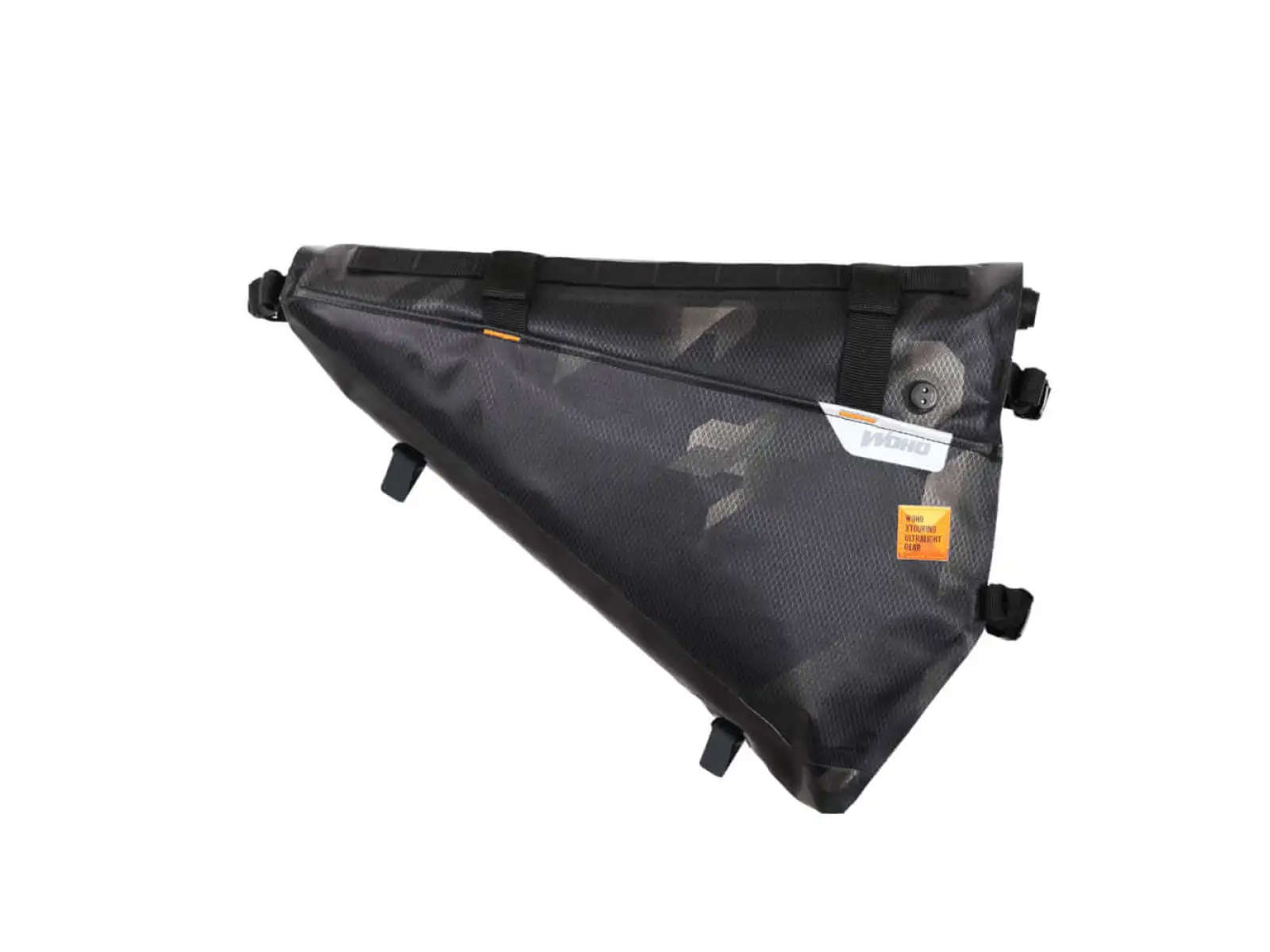 Woho X-Touring Dry Rahmentasche 9 l Cyber-Camo Diamond Schwarz Größe M.