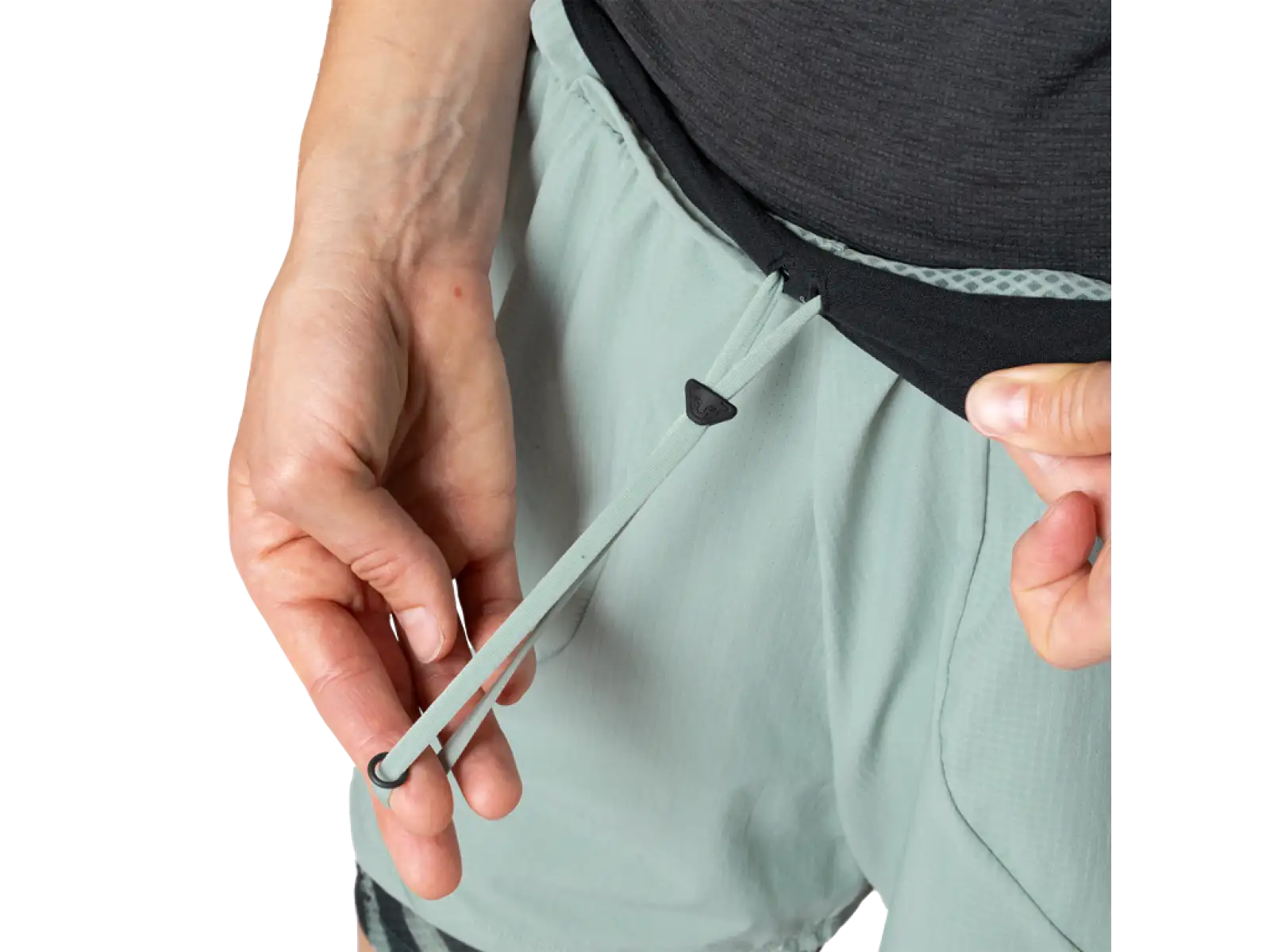 Dynafit Trail 2v1 Damen Laufshorts Jadelite