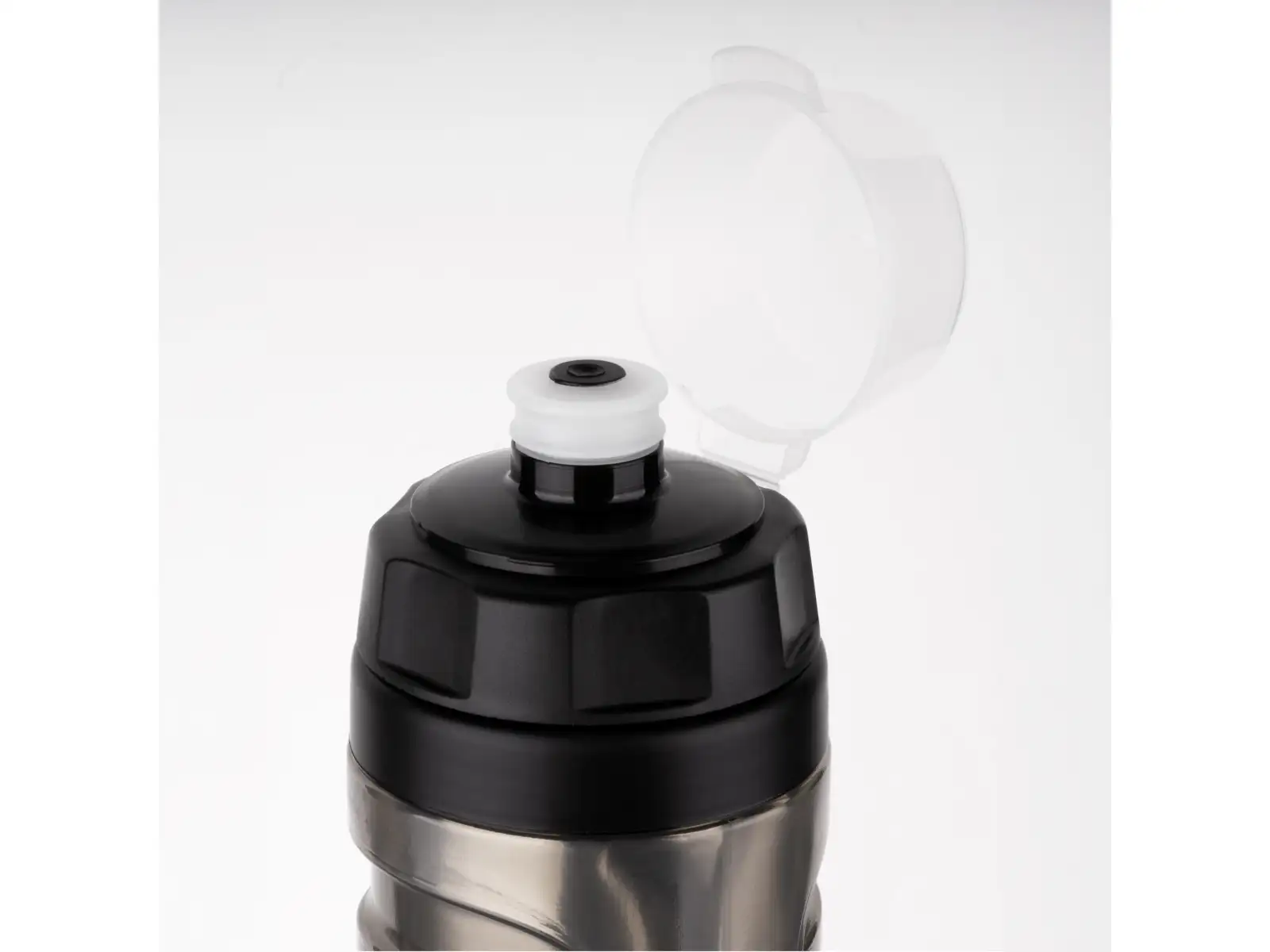 Wärmflasche Force Warm 500 ml transparent schwarz