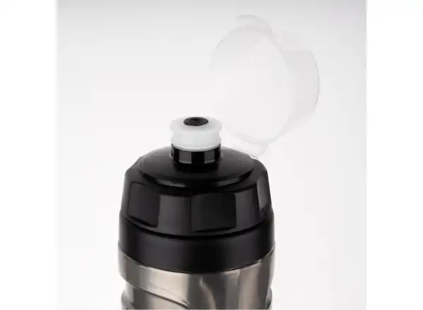 Wärmflasche Force Warm 500 ml transparent schwarz