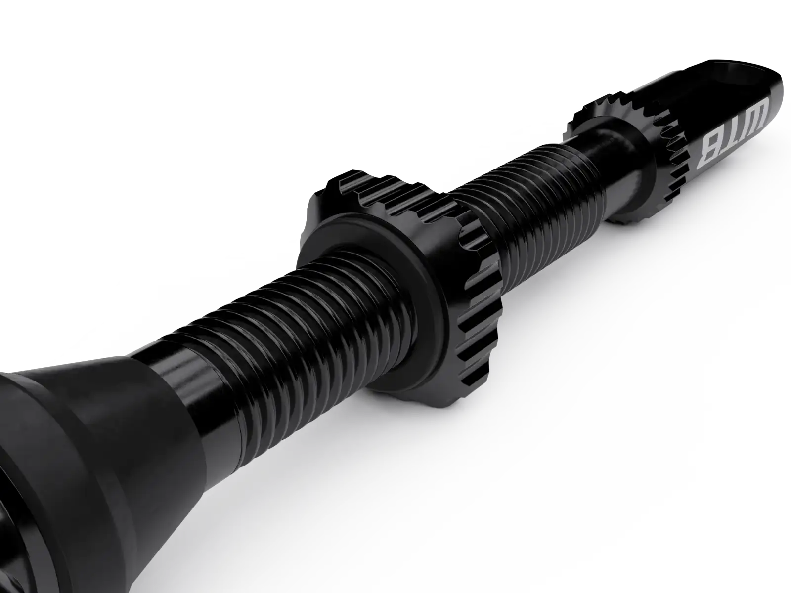 WTB TCS AL Max-Flow Presta Ventile für schlauchlos 55 mm schwarz 2 Stk.