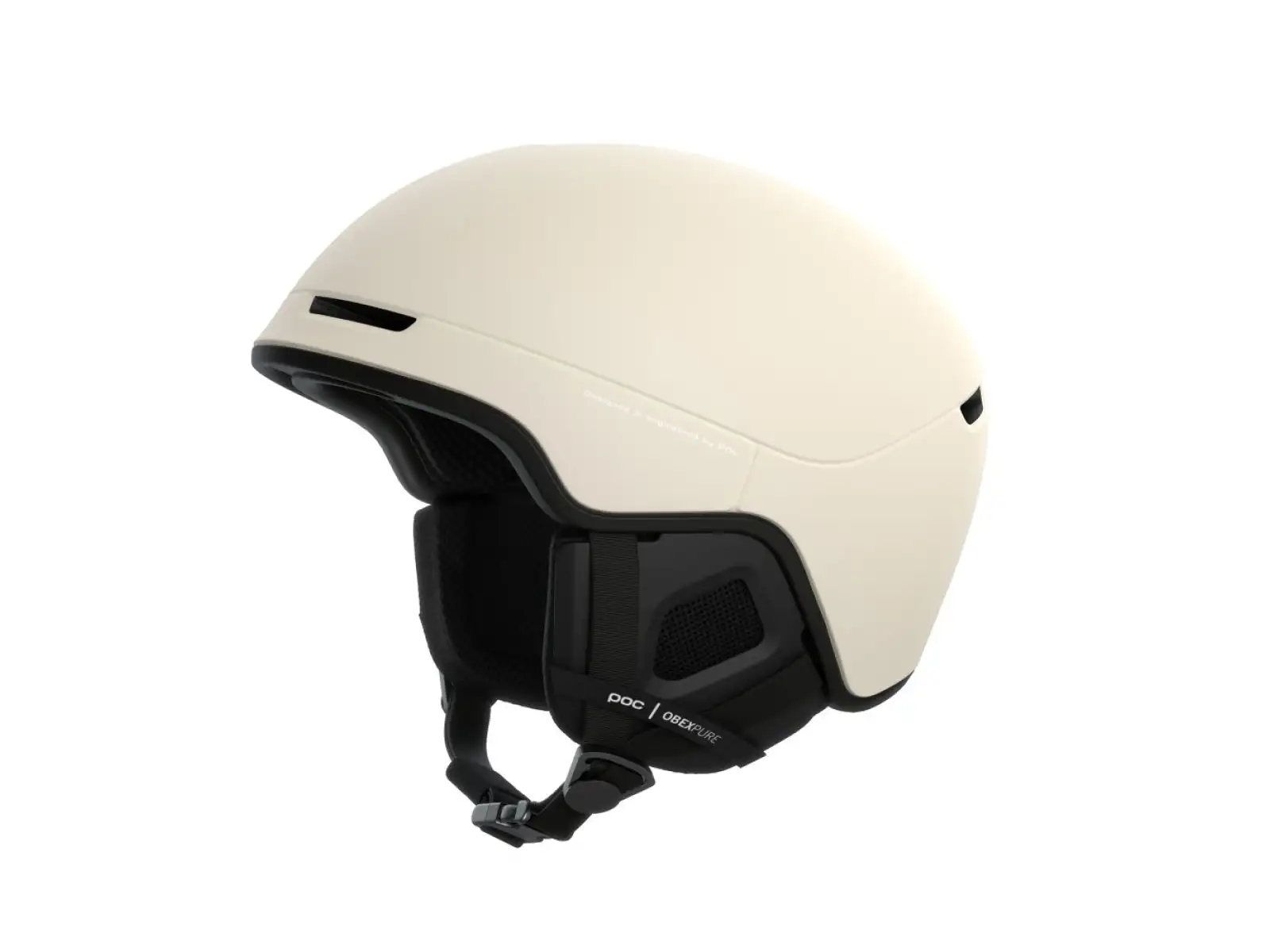 POC Obex Pure Selentine Skihelm Off-White Matt