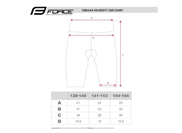 Force Kid Victory Kinder Shorts mit hohem Bund und Polsterung Grün