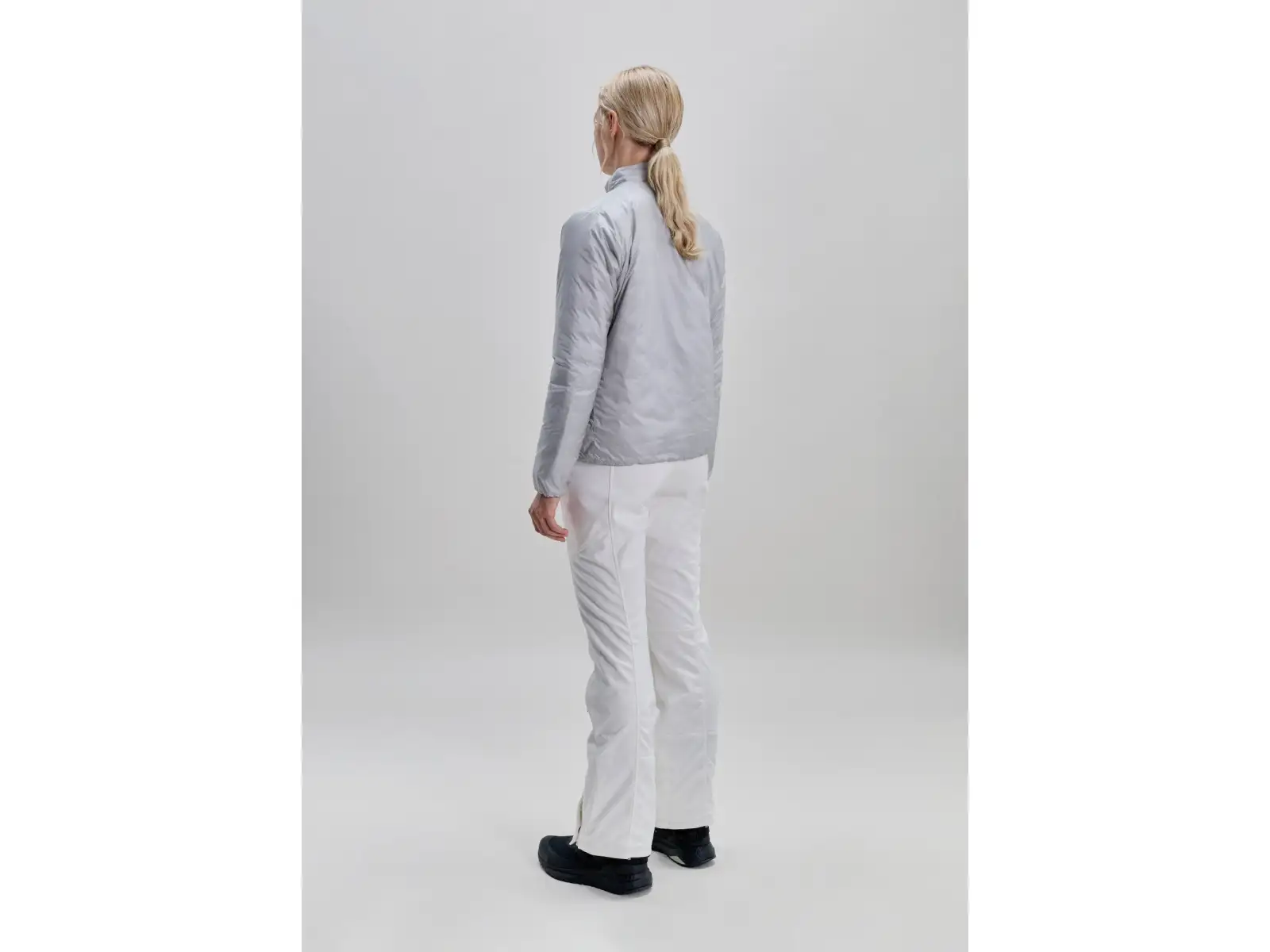 POC Lite Padded Jacket Damen isolierte Jacke Granite Grey