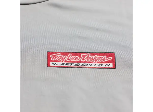 Troy Lee Designs Ruckus Ride Tee Herren-Trikot Langarm Custom Paint Mid Gray