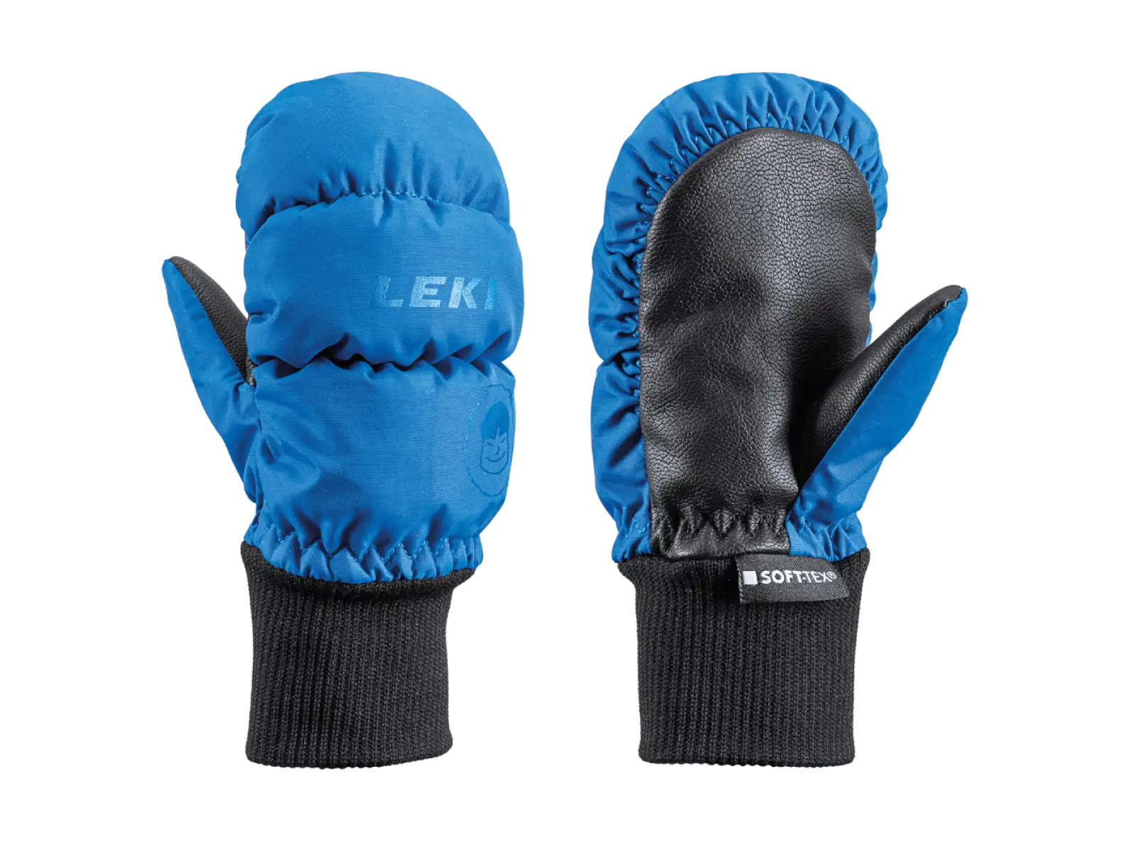Leki Little Eskimo Mitt Short Kinder Skihandschuhe sky blue