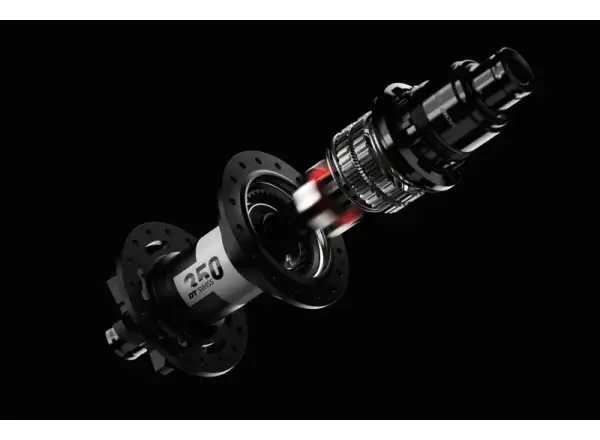 DT Swiss 350 Classic DBIS Boost Hinterradnabe 12×148 mm Ratchet DEG 72 Freilaufkörper Sram XD