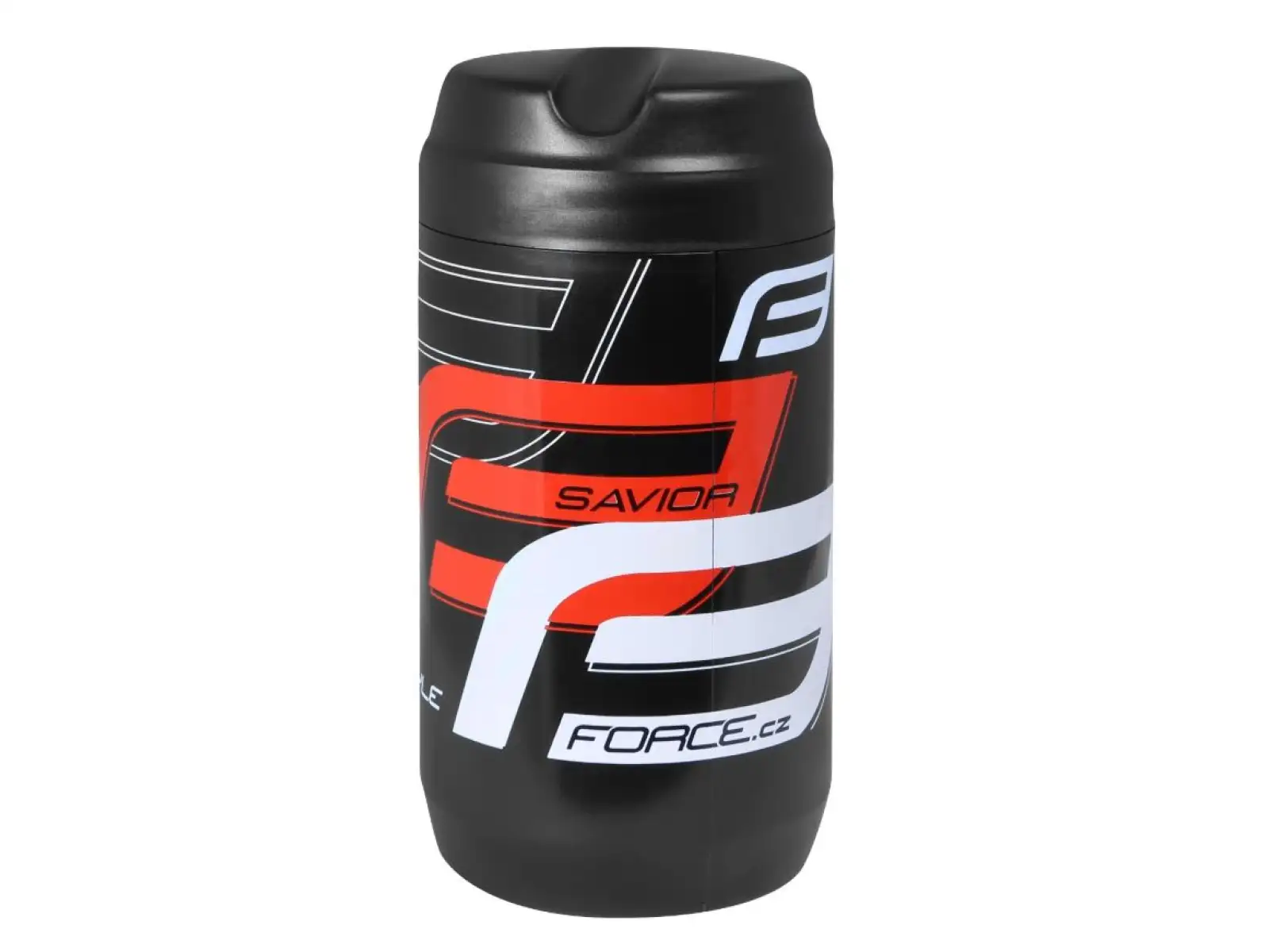 Force Werkzeugflasche 0,5 l schwarz/rot
