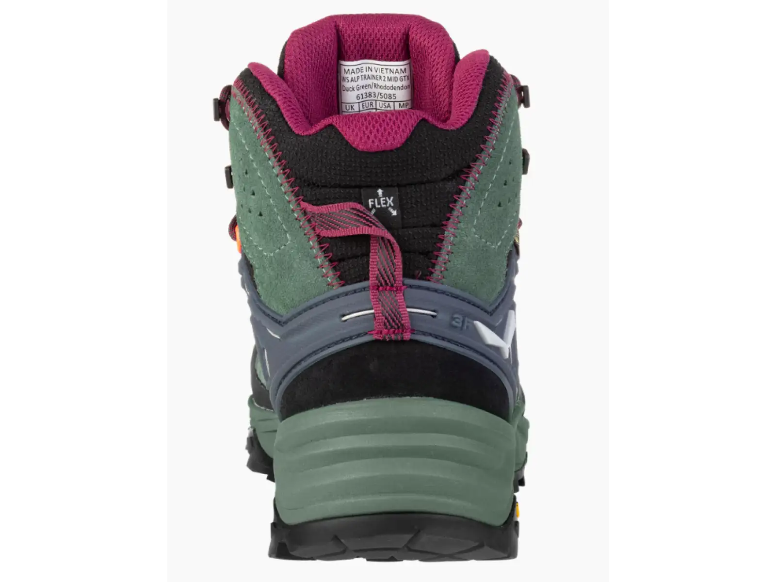 Salewa Alp Trainer 2 Mid GTX Damenstiefel Duck Green/Rhododendon