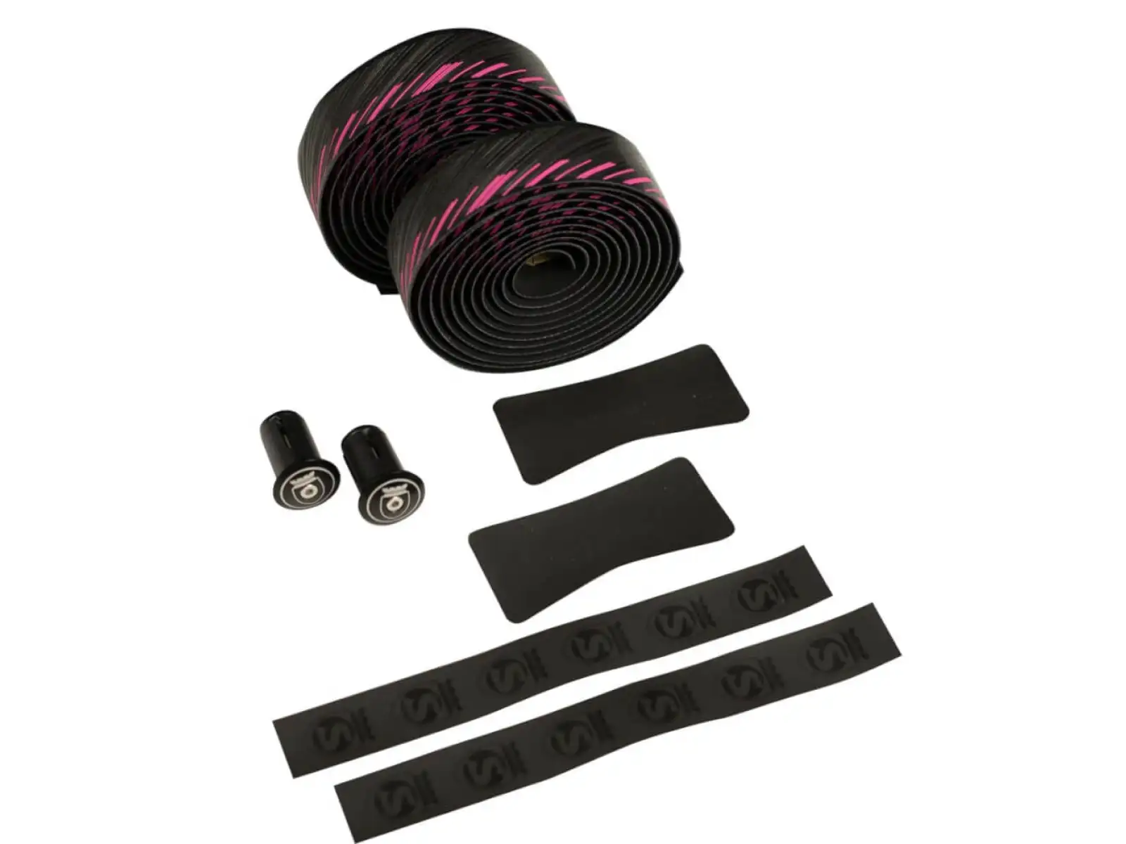 Silca Nastro Cuscino Wickelband Schwarz/Rosa