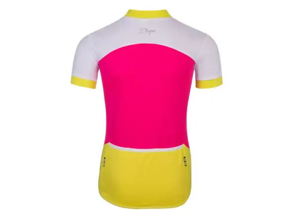 Etape Peddy Kinder Kurzarmtrikot pink/lime