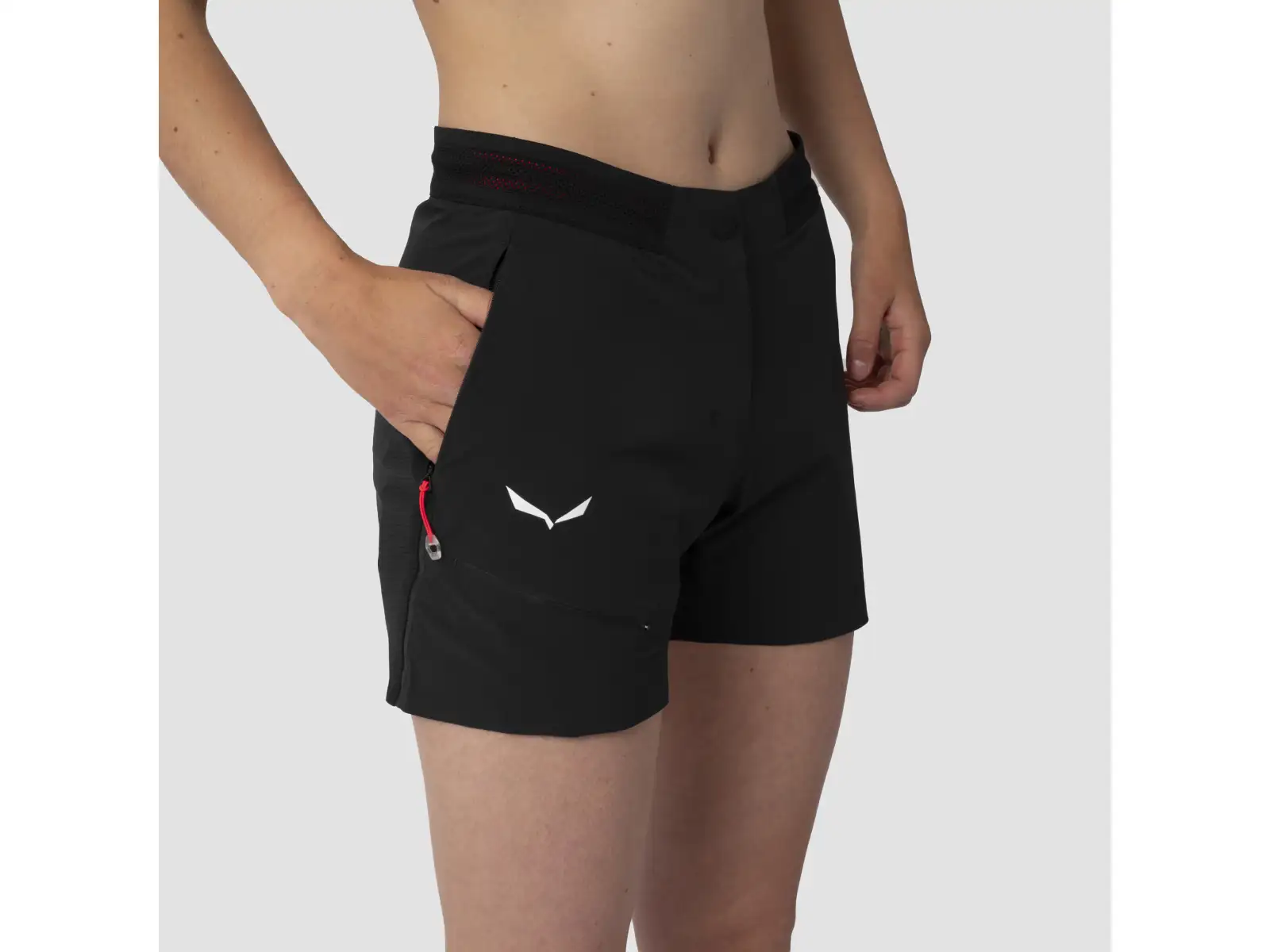 Salewa Pedroc PRO Durastretch Cargo Damen Shorts Flame