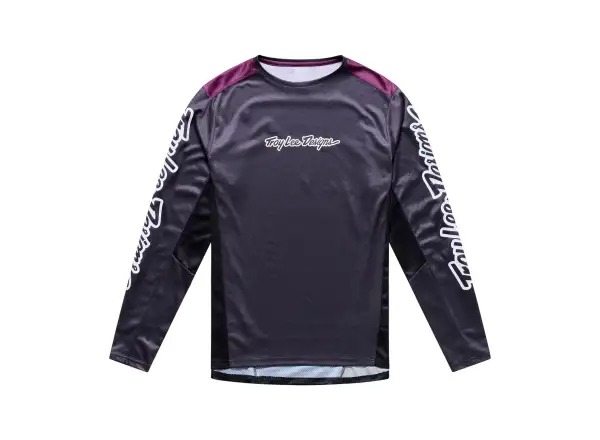 Troy Lee Designs Stage Herren-Trikot Langarm Signature Carbon