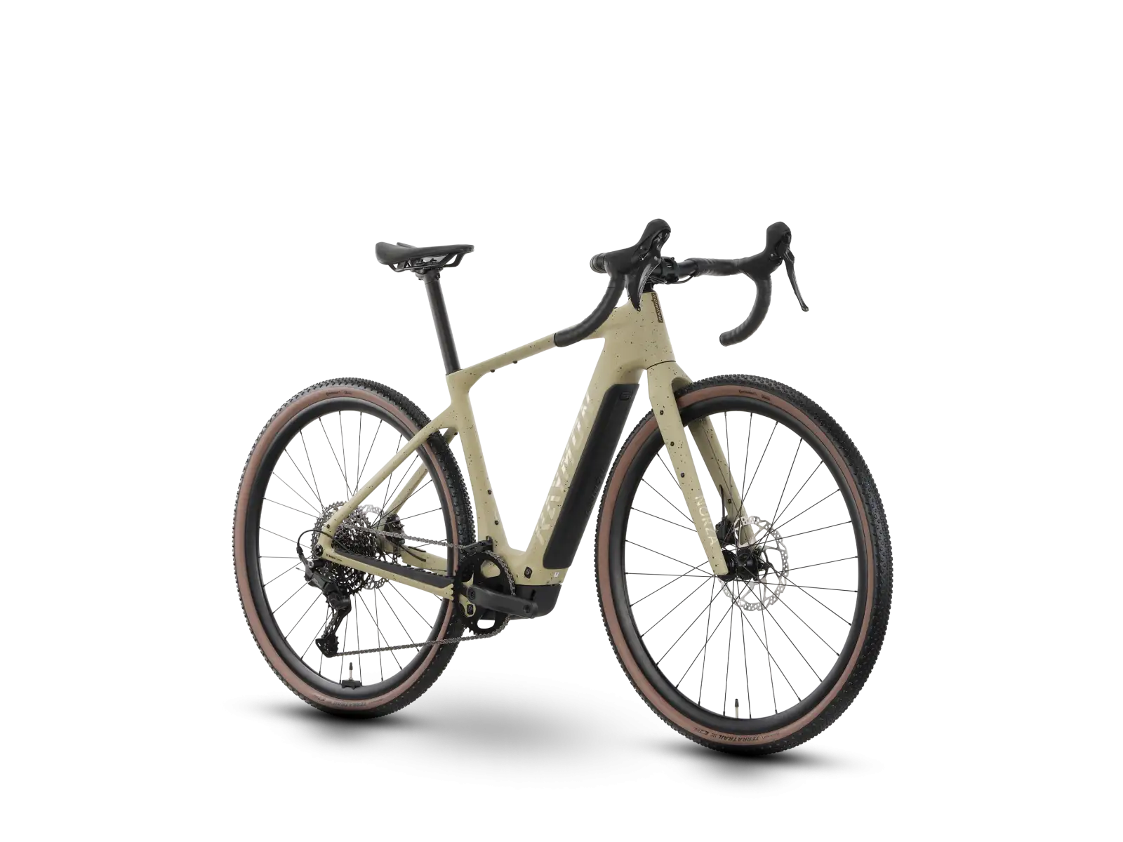 Raymon Norza Comp greige freckels gravel Elektrofahrrad