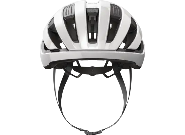 Abus WingBack Straßenhelm Shiny White