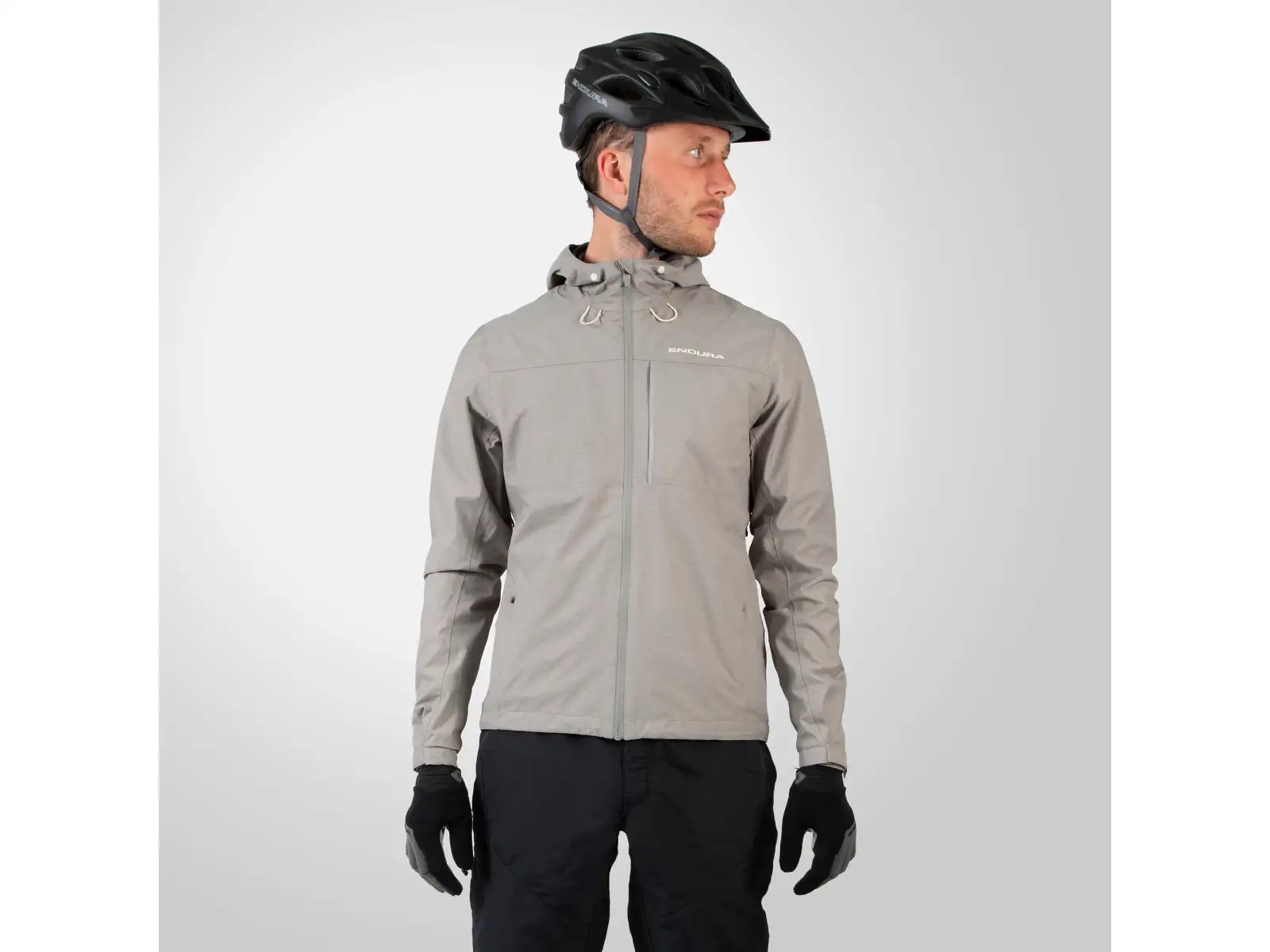 Endura Hummvee Herrenjacke mit Kapuze Schwarz