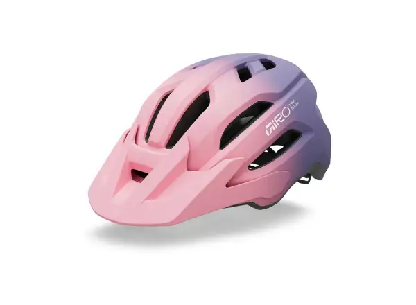 Giro Fixture II MIPS Youth Kinderhelm Mat Light Pink/Purple Fade