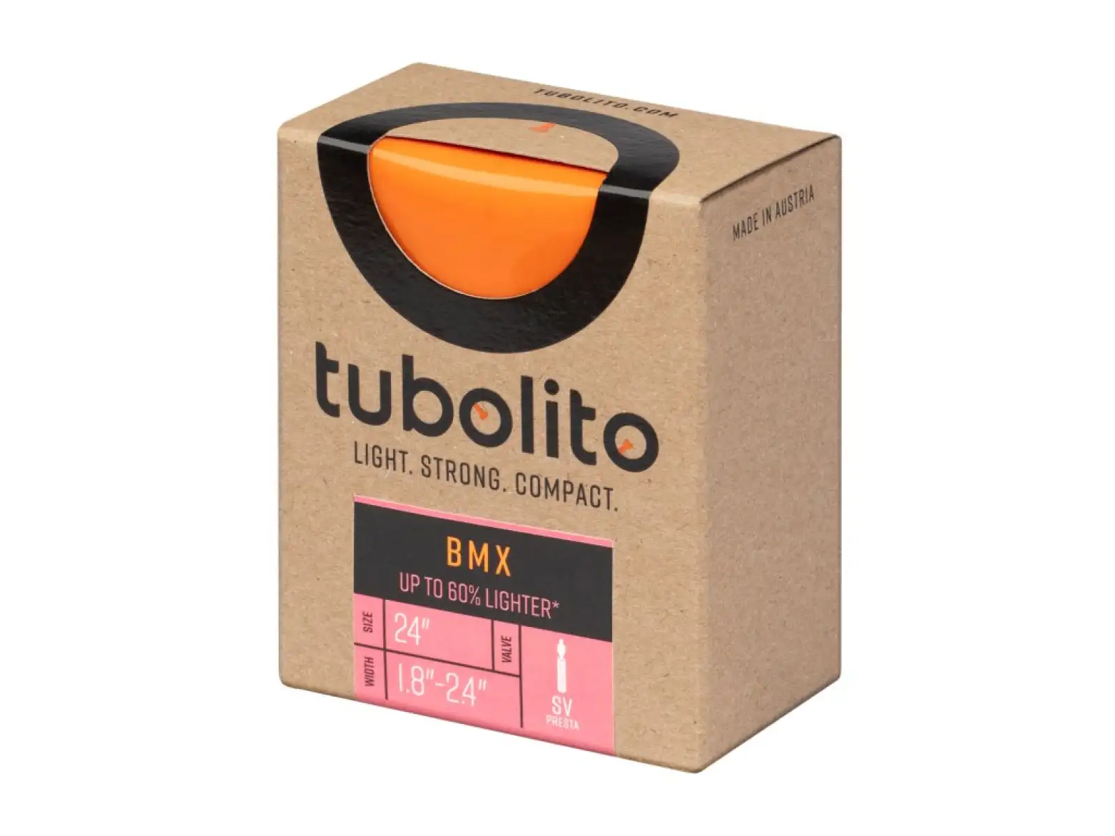 Tubolito BMX Schlauch 22/24" x 1,5-2,5" mit Autoventil 42 mm