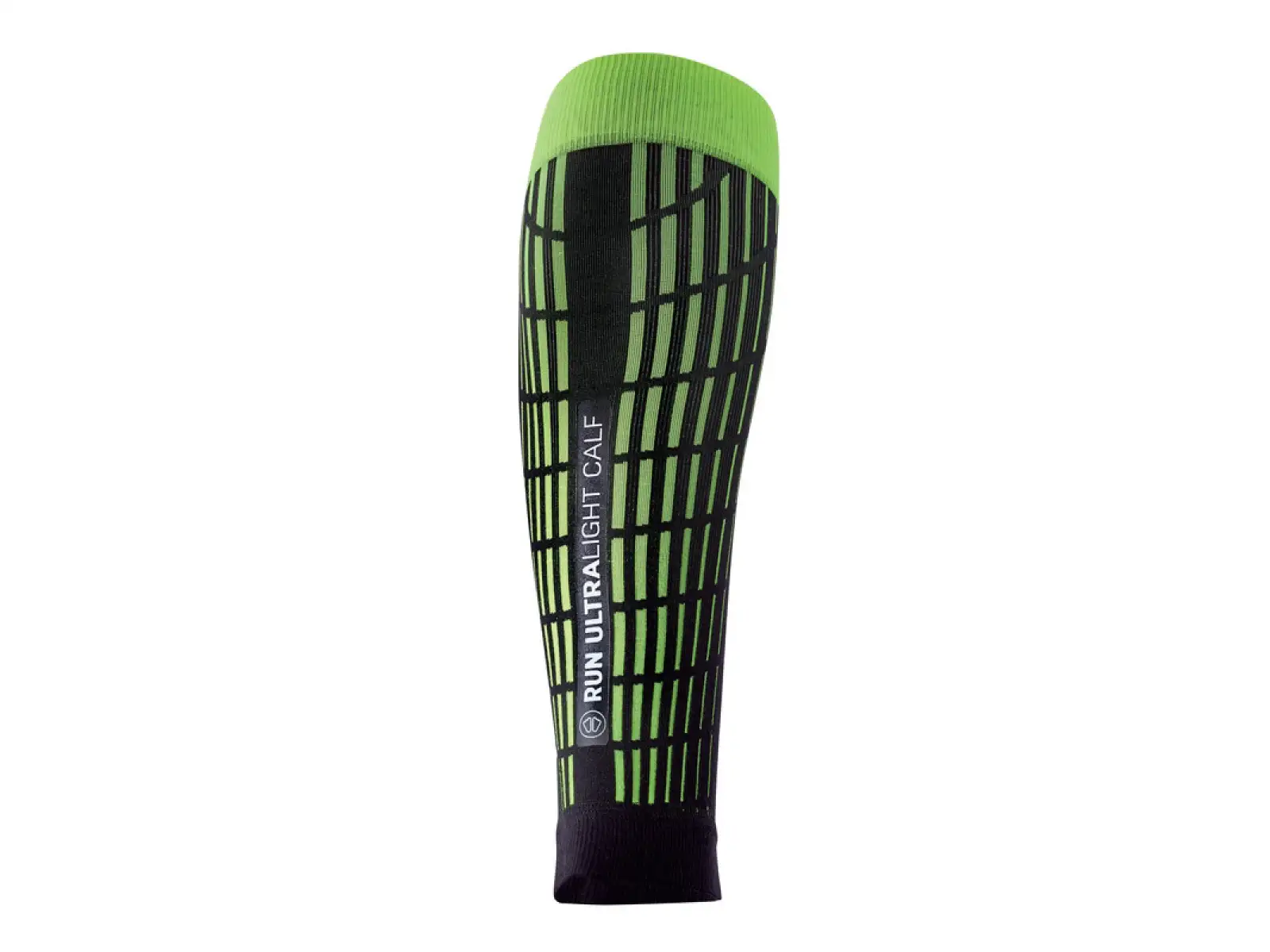 Sidas Ultralight Run Calf Kompressions-Wadenstulpen schwarz-gelb