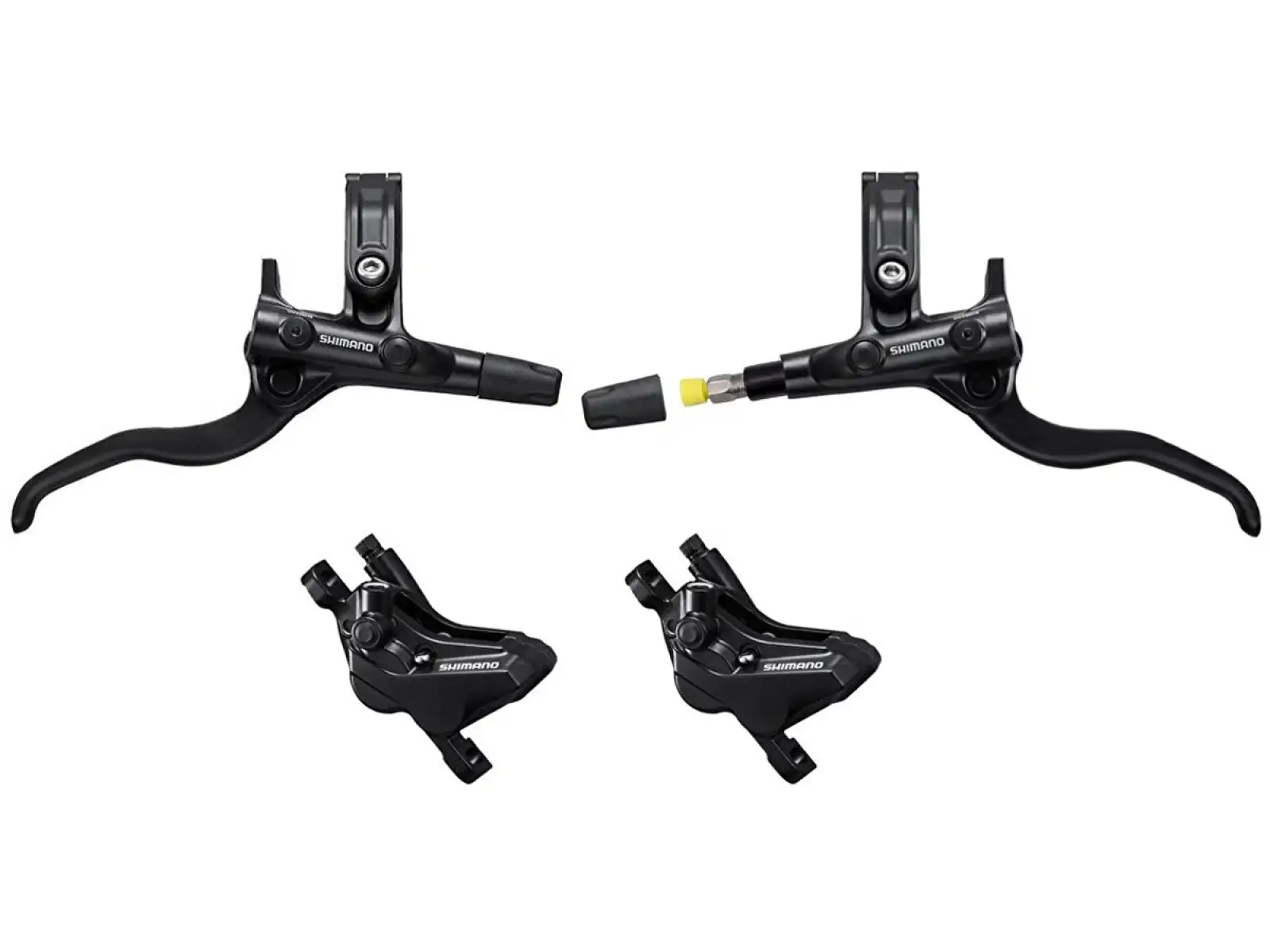 Shimano Deore MT420 Vorder- + Hinterrad J-kit Scheibenbremse
