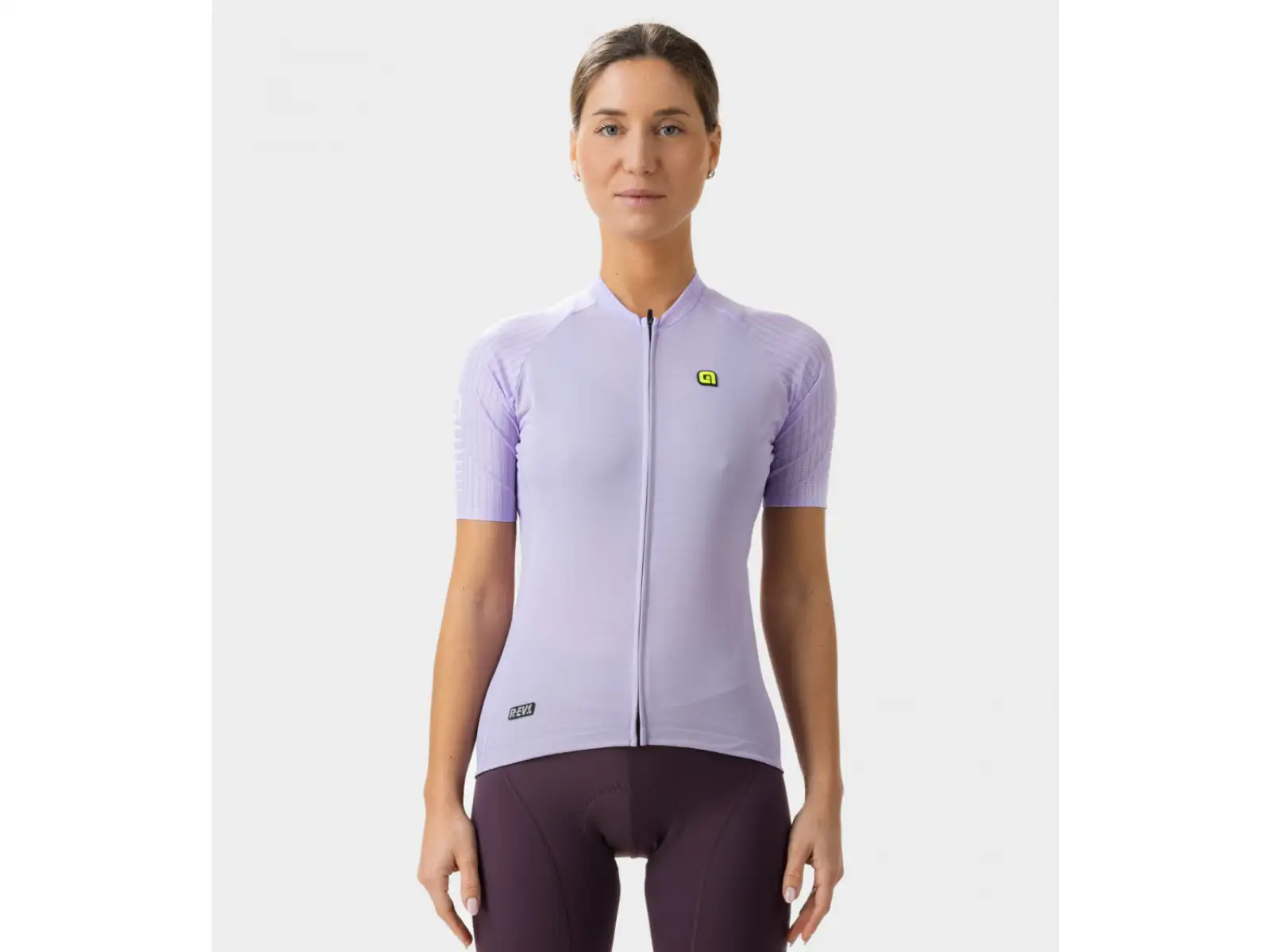 Alé R-EV1 Silver Cooling Damen Kurzarmtrikot lavendel
