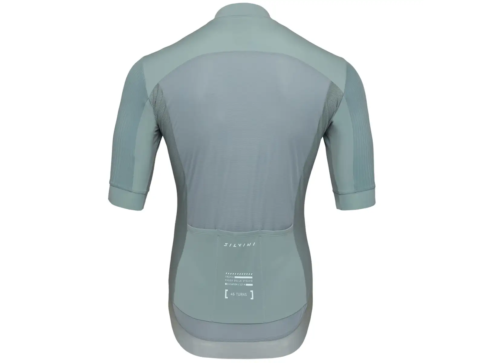 Silvini Trafoi Herrentrikot Kurzarm Cloud