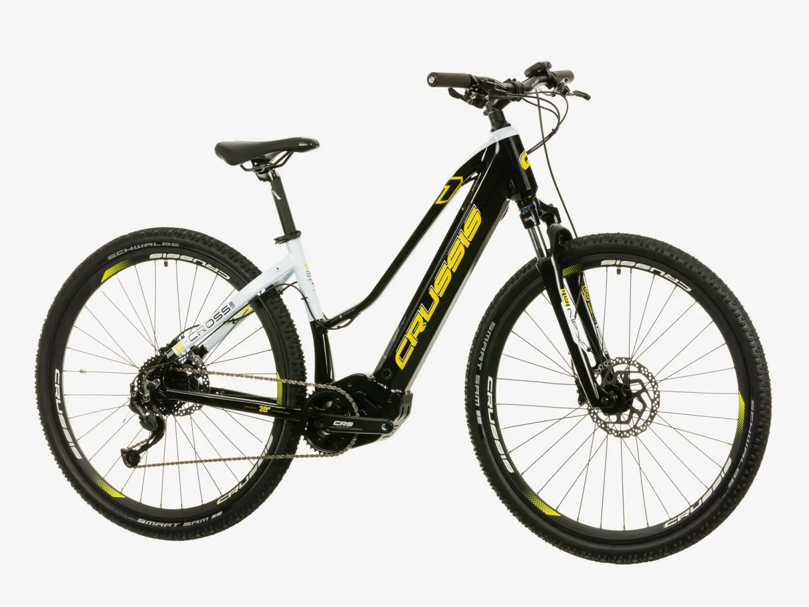 Crussis e-Cross low 7.9 (522 Wh) Cross-Tiefeinstiegs-Elektrofahrrad