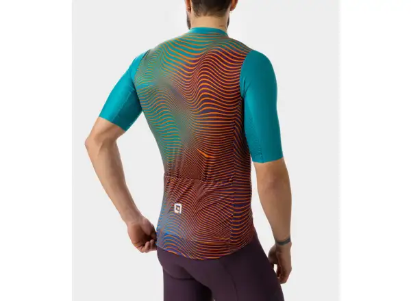 Alé PR-E Onda Herren Kurzarmtrikot smaragdgrün