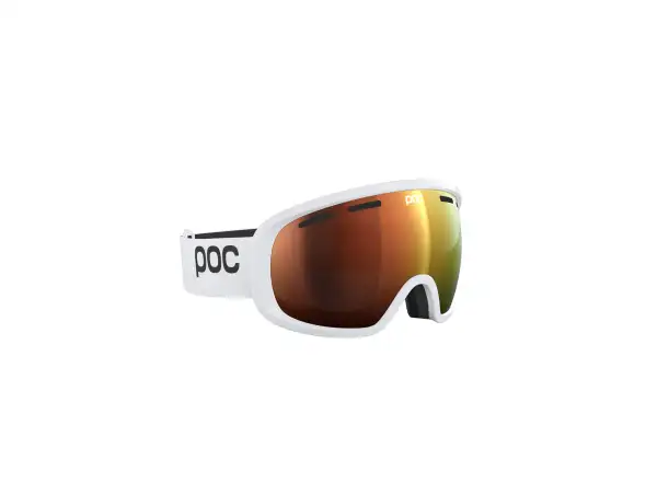 POC Fovea WF Skibrille Hydrogen White/Partly Sunny Orange