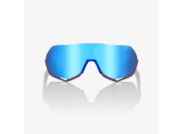 100% S2 Sportbrille TotalEnergies Matte Weiß/Metallic Blau/Blau Multilayer