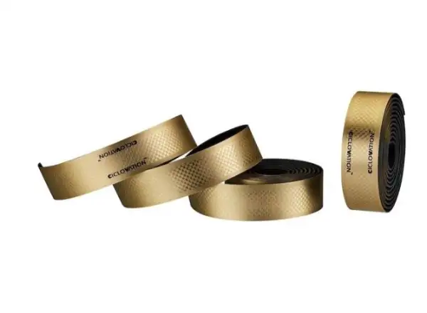 CICLOVATION Lenkerband Poly Touch Vapor Metallic Royal Gold