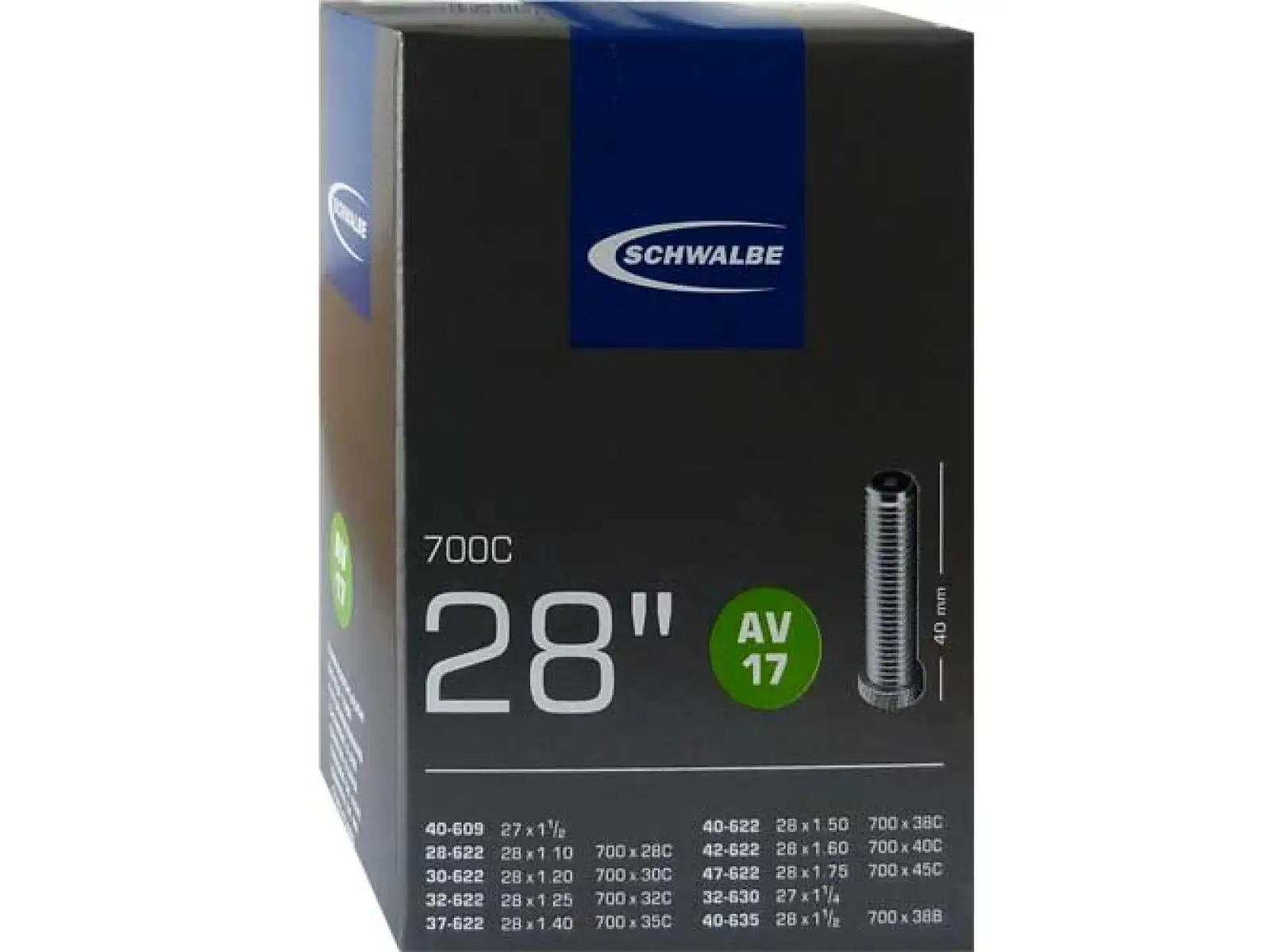 Schwalbe Trekking-Schlauch 28-47/622 (Nr.17)